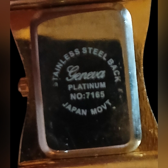 Gold and Silver Geneva Watch - Picture 3 of 5